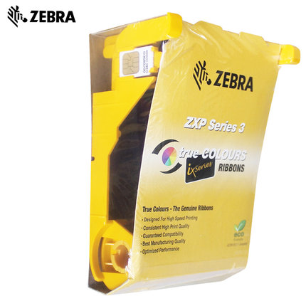 ZEBRA斑马 ZXP3C证卡打印机彩色色带专用色带碳带